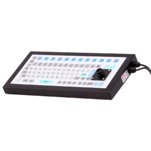Industrial Keyboard with Integral Mouse